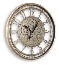 Gilover - Champagne Finish - Wall Clock - Tony's Home Furnishings