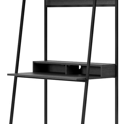 Yarlow - Black - Home Office Desk And Shelf Signature Design by Ashley® 