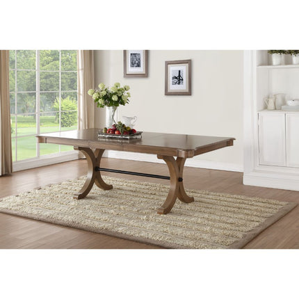 Harald - Dining Table - Gray Oak ACME 