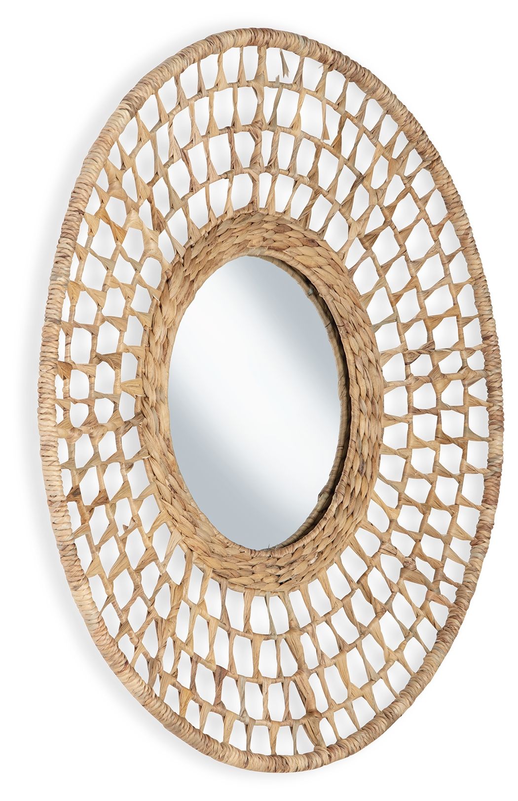 Deltlea - Natural - Accent Mirror - Tony's Home Furnishings