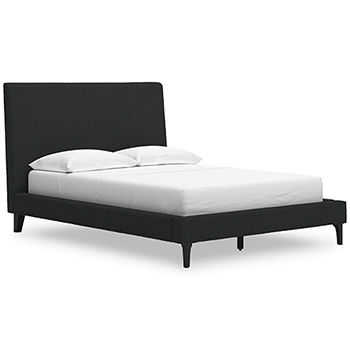 Cadmori - Upholstered Bed With Roll Slats Signature Design by Ashley® 