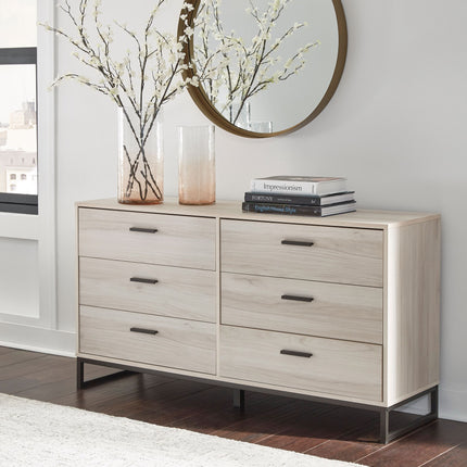 Socalle - Six Drawer Dresser Signature Design by Ashley® 