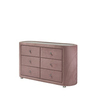 Salonia - Dresser - Pink Velvet ACME 