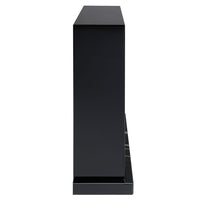Drisana - Fireplace - Black Mirrored Finish ACME 