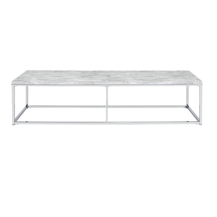 Voleta - Coffee Table - Chrome - Tony's Home Furnishings