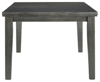 Thumbnail for Hallanden - Gray - Rectangular Dining Room Butterfly Extension Table - Tony's Home Furnishings
