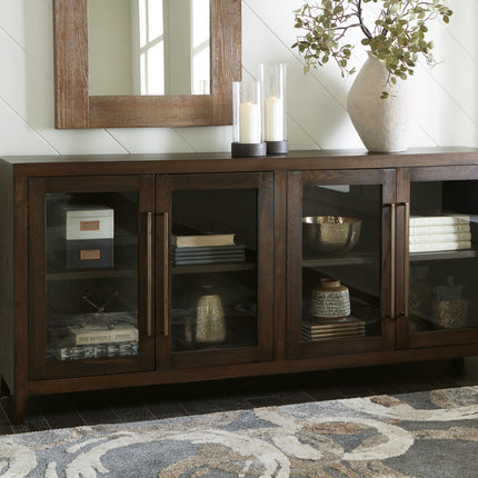 Balintmore - Dark Brown - Accent Cabinet - Horizontal Ashley Furniture 