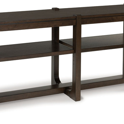 Breckington - Dark Brown - Sofa Table Signature Design by Ashley® 