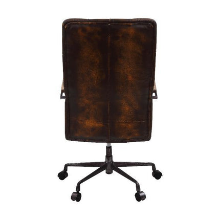 Noknas - Office Chair - Brown Lether ACME 