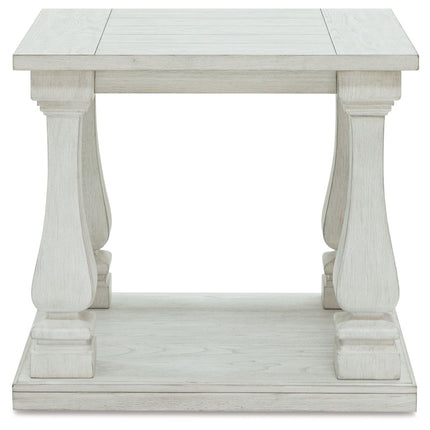 Arlendyne - Antique White - Rectangular End Table Signature Design by Ashley® 