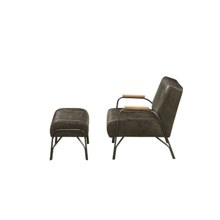 Sarahi - 2Pc Pk Chair & Ottoman ACME 