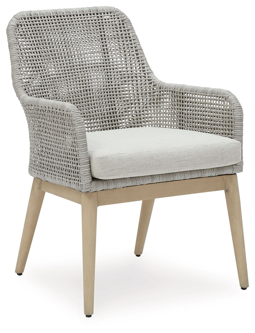 Seton Creek - Gray - Arm Chair With Cushion (Set of 2) - Tony's Home Furnishings