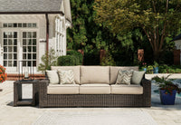 Thumbnail for Coastline Bay - Brown - Sofa With Cushion - Tony's Home Furnishings