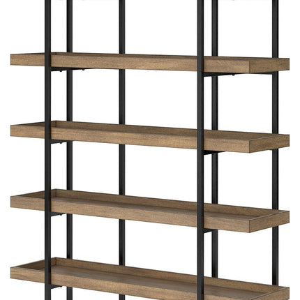 Montia - Light Brown - Bookcase Signature Design by Ashley® 