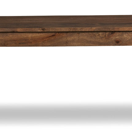 Tamish - Medium Brown - Accent Bench Signature Design by Ashley® 