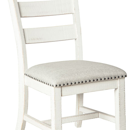 Valebeck - Beige / White - Dining Uph Side Chair (Set of 2) Signature Design by Ashley® 