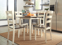 Thumbnail for Woodanville - Cream / Brown - Dining Room Side Chair (Set of 2) - Tony's Home Furnishings