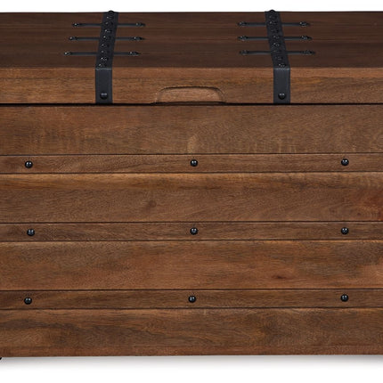 Kettleby - Brown - Storage Trunk Ashley Furniture 