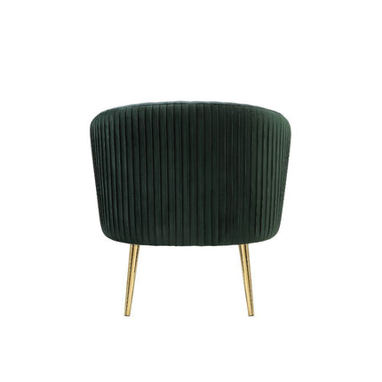 Sigurd Accent Chair - Green & Gold ACME 