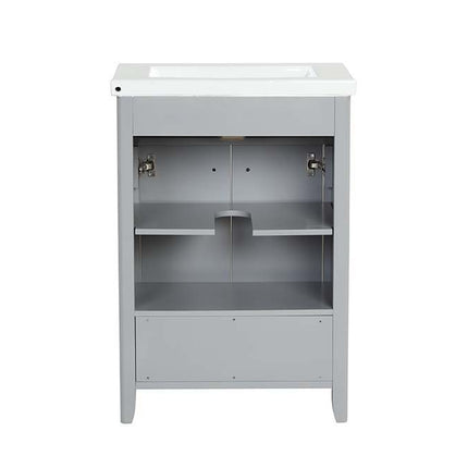 Eirlys - Sink Cabinet - Gray Finish ACME 