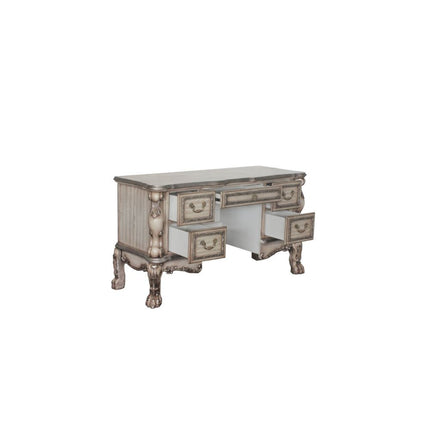 Dresden - Vanity Desk - Vintage Bone White ACME 