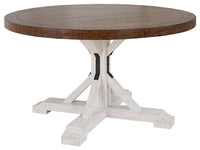 Thumbnail for Valebeck - White / Brown - Dining Table - Tony's Home Furnishings