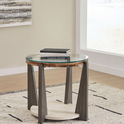 Frazwa - Multi - Round End Table Signature Design by Ashley® 