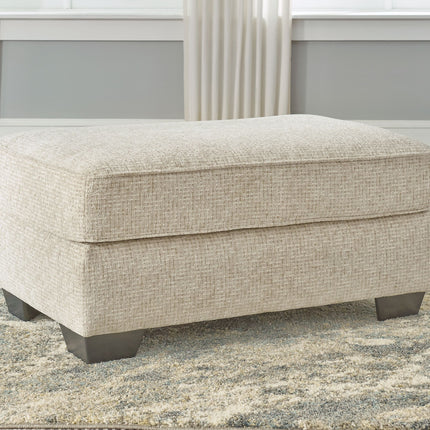 Haisley - Ivory - Ottoman Ashley Furniture 