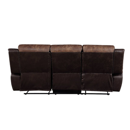 Jaylen - Sofa - Toffee & Espresso Polished Microfiber ACME 