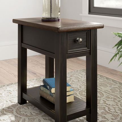 Tyler - Black / Gray - Chair Side End Table Ashley Furniture 