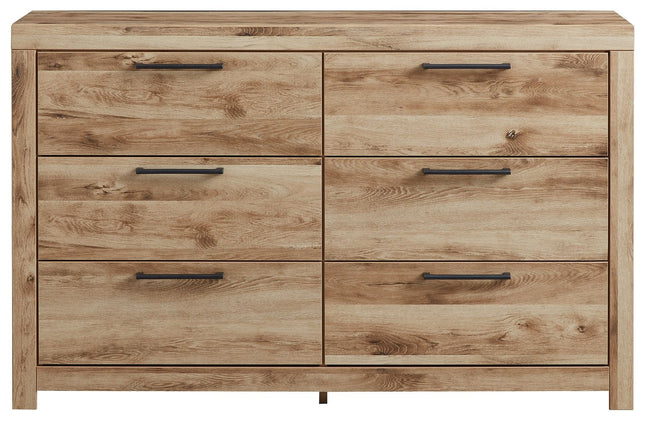 Hyanna - Tan Brown - Six Drawer Dresser Signature Design by Ashley® 