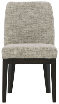 Thumbnail for Burkhaus - Beige / Dark Brown - Dining Uph Side Chair (Set of 2) - Tony's Home Furnishings