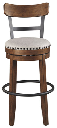 Valebeck -  Tall Upholstered Swivel Barstool Signature Design by Ashley® 