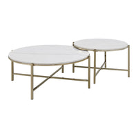 Zaidee - Nesting Table Set - Champagne ACME 