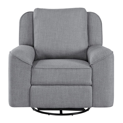 Destiny - Glider Recliner With Swivel - Gray Linen ACME 