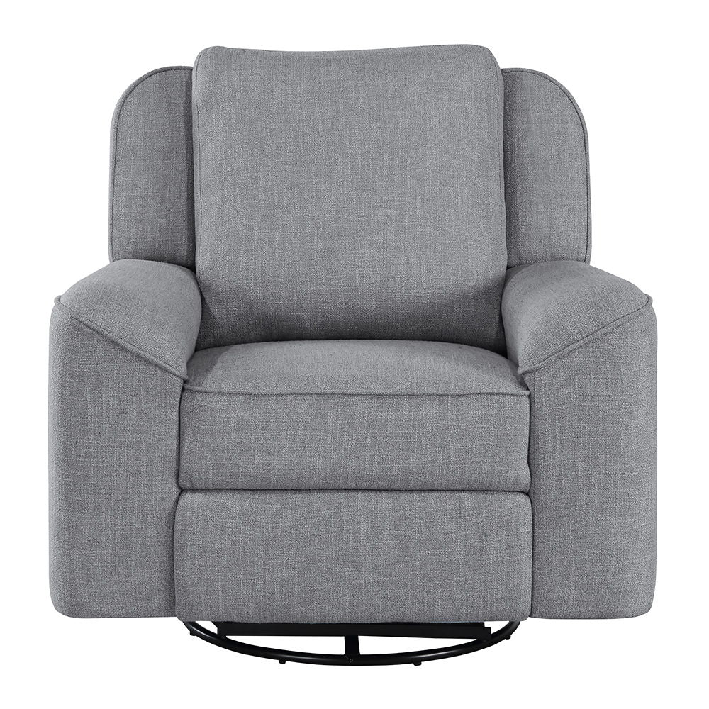 Destiny - Glider Recliner With Swivel - Gray Linen ACME 