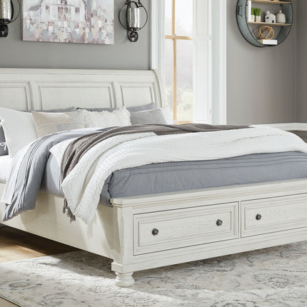 Robbinsdale - Sleigh Bed Signature Design by Ashley® 