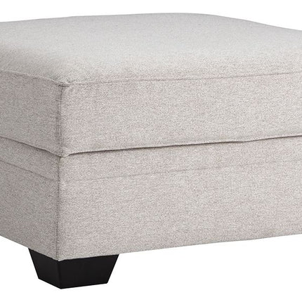 Dellara - Chalk - Ottoman With Storage Ashley Furniture 