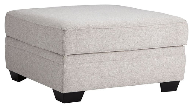 Dellara - Chalk - Ottoman With Storage Ashley Furniture 