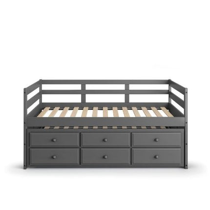 Darcie - Captain Bed - Gray Finish ACME 