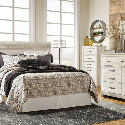 Bellaby - Panel Headboard With Bolt On Metal Frame Signature Design by Ashley® 