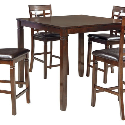 Bennox - Brown - Drm Counter Table Set (Set of 5) Ashley Furniture 