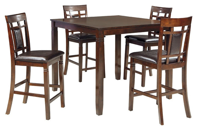 Bennox - Brown - Drm Counter Table Set (Set of 5) Ashley Furniture 