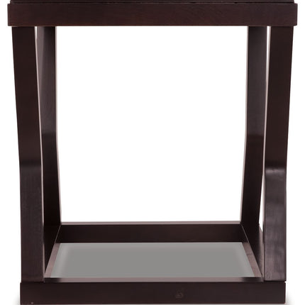 Kelton - Espresso - Rectangular End Table Ashley Furniture 