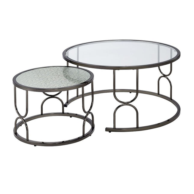 Kaimi - Nesting Coffee Table Set - Black ACME 