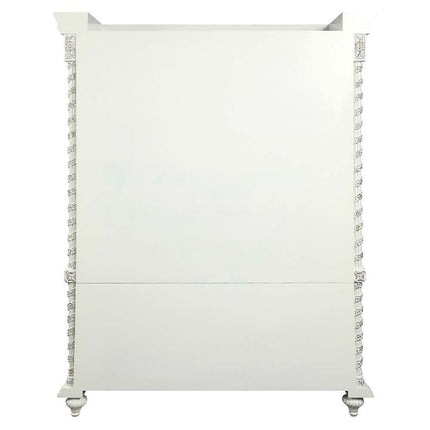 Vanaheim - Curio - Antique White Finish ACME 