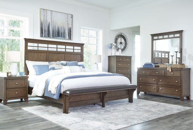 Shawbeck - Panel Bedroom Set - Tony's Home Furnishings