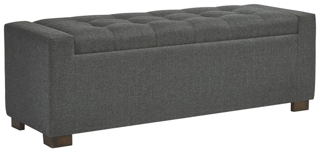 Cortwell - Gray - Storage Bench Ashley Furniture 