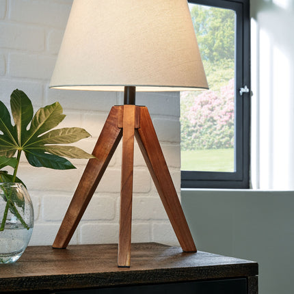 Laifland - Wood Table Lamp (Set of 2) Signature Design by Ashley® 