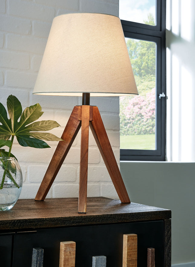 Laifland - Wood Table Lamp (Set of 2) Signature Design by Ashley® 